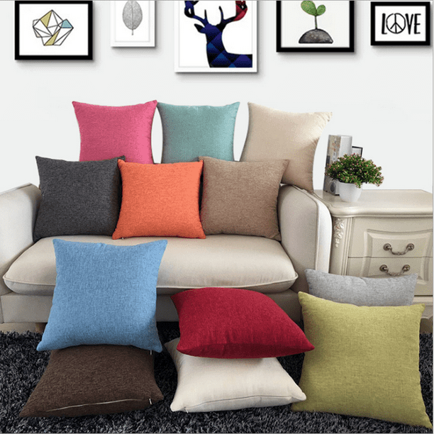 City Landscape View Pillow Case Sofa Throw Waist Cushion Cover Home Decor